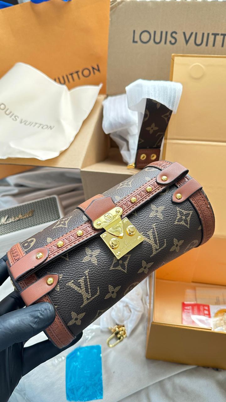 Trunk Monogram Crossbody Bag